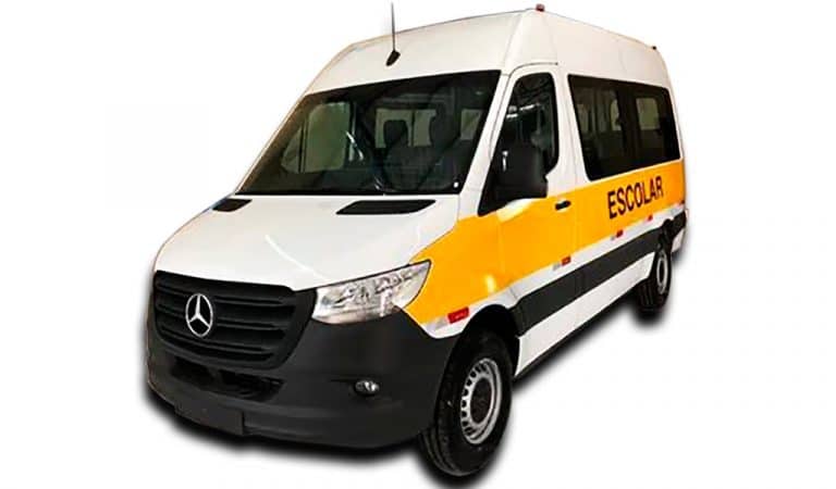 Venda Van Transporte Escolar Mercedes Benz Sprinter 416 4818