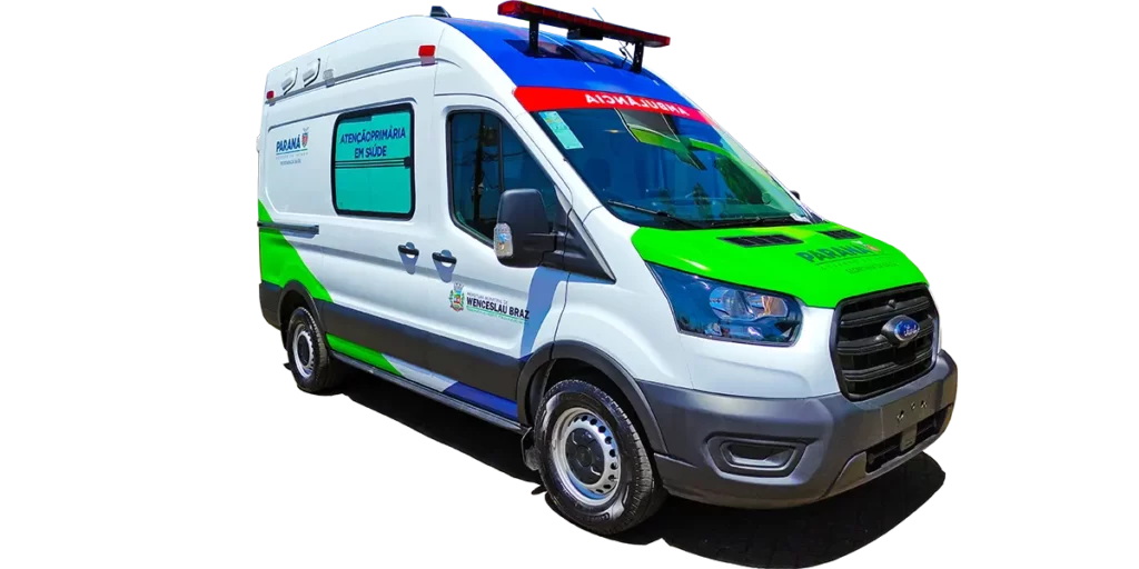 Nova Ford Transit Ambulância
