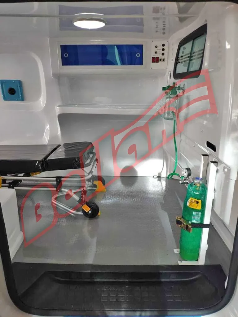 interno de fibra ambulancia citroen jumpy simples remoção.