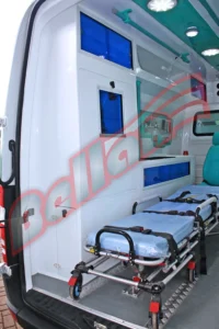 interno de fibra van ambulancia uti