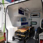 interno de fibra ambulancia pickup resgate tipo C