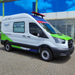 ambulancia ford transit, simples remoção, suporte basico e UTI.