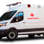 Ambulancia ford transit, simples remoção, suporte basico e UTI.