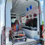 interno de fibra van ambulancia uti