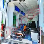 interno de fibra van ambulancia uti