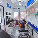 interno de fibra van ambulancia uti